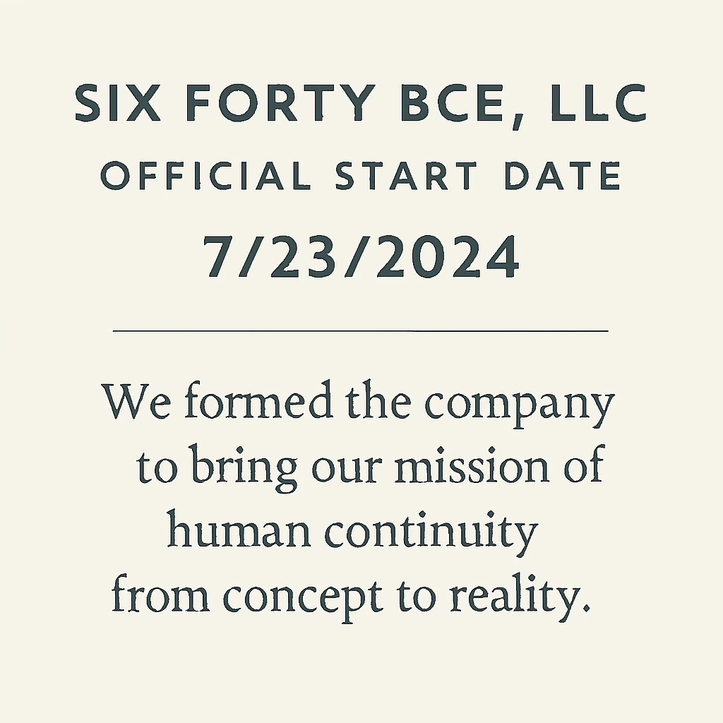 Six Forty BCE LLC Formation Announcement