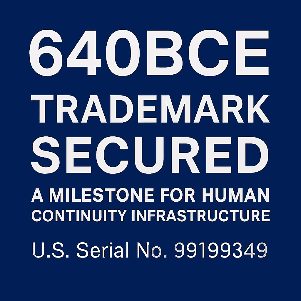 640BCE Official Trademark Announcement